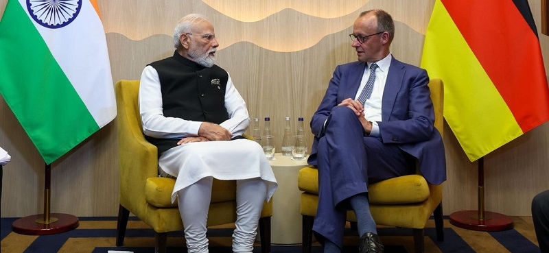 PM Modi meets German Chancellor, emphasizes on strengthening cooperation in various fields