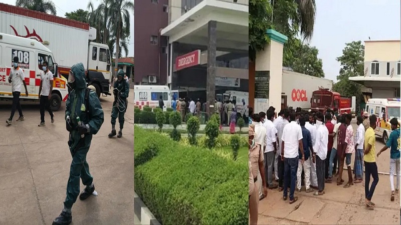 Gas leak incident - State government team reaches Chennai