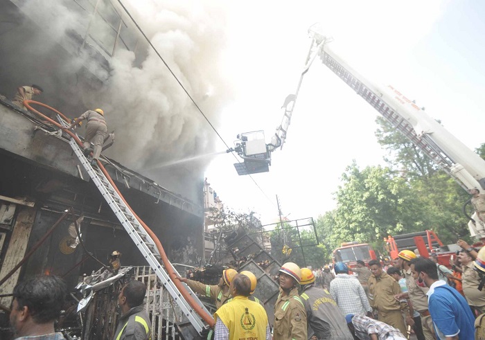 Lucknow coaching fire: Four arrested, four officials suspended