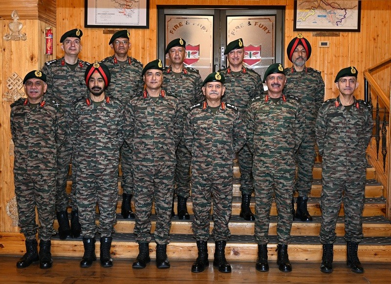 Army Chief General Upendra Dwivedi reviews operational preparedness of Fire and Fury Corps in Ladakh