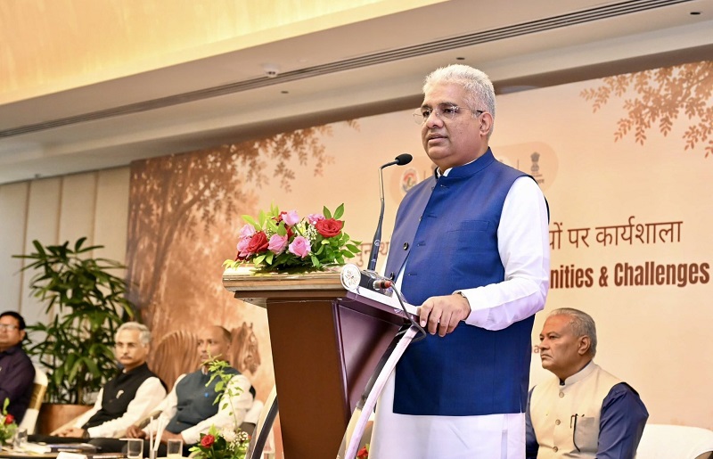 Protecting Tigers Safeguards Forests : Environment Minister