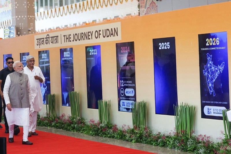 M Modi inaugurates Jodhpur airport terminal, launches revamped UDAN scheme in Rajasthan