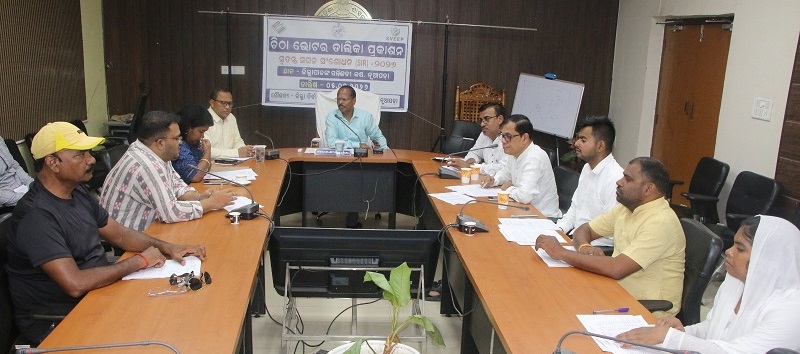Special intensive revision, Nuapada district's list of paper voters published