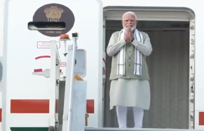Prime Minister Modi sets off on a three-nation tour; his first stop will be Jakarta.
