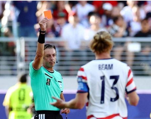 FIFA Defends Referee Rafael Klaus After Trump's Remarks Over Folarin Balogun Red Card Controversy