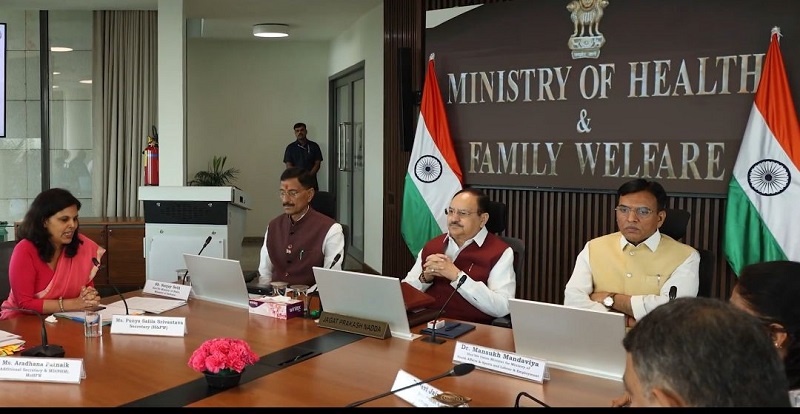J.P. Nadda chairs high-level meeting on TB-free India