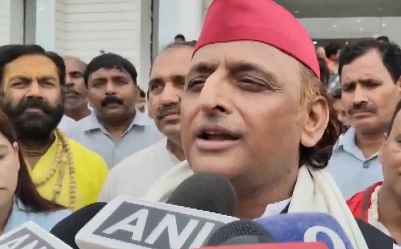There is no greater sin than stealing religious offerings of Sanatan Dharma: Akhilesh Yadav
