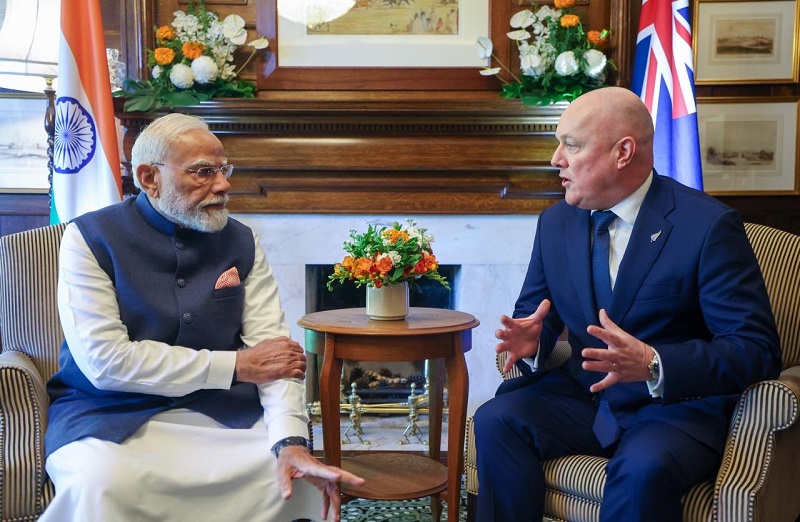 India and New Zealand have decided to upgrade their relations to a strategic partnership.
