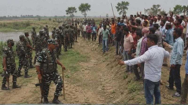 Security increased in Susta border area of Nepal, concern from Indian side