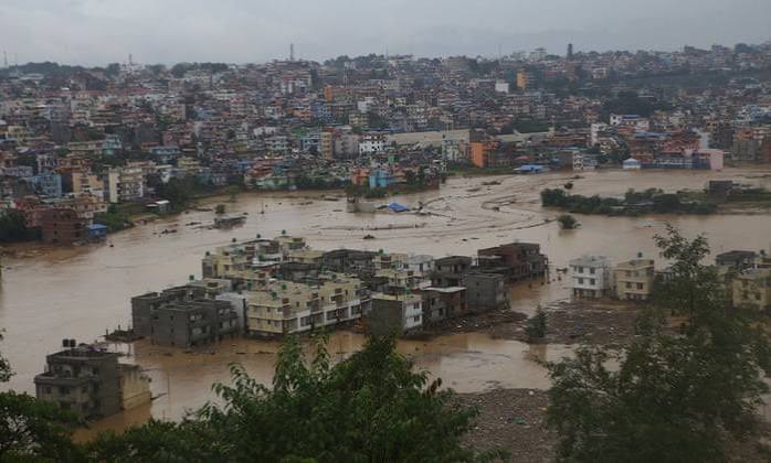 Flood fears in 35 districts of Nepal including Kathmandu