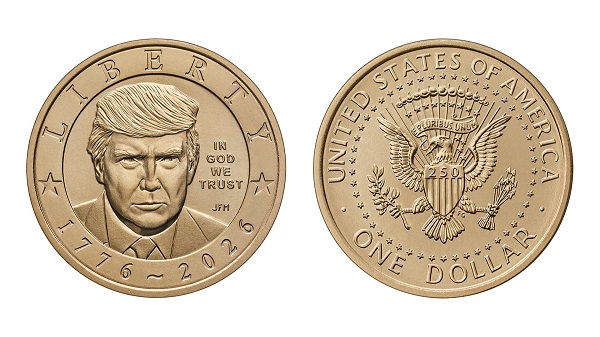 Trump to feature on new US $1 coin