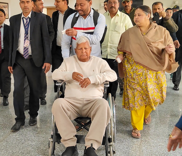 Lalu Prasad Yadav hospitalised after health deteriorates
