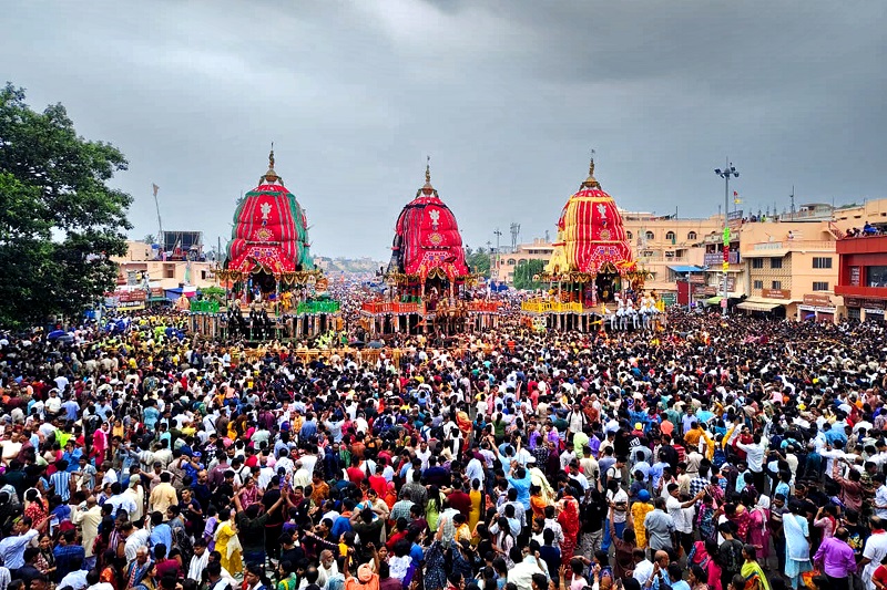 Three chariots at saradhabali