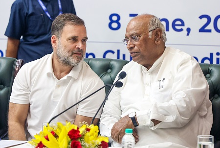 Ram Temple theft case: NDA hits back at Rahul, Kharge; INDIA bloc cites Oppn's duty