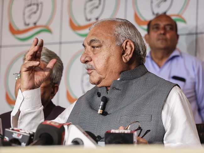 BJP turns Haryana into hub for paper leaks: Bhupinder Hooda