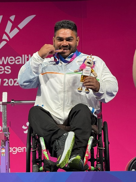 CWG 2026: Jhandu Kumar powers India to para powerlifting bronze in men’s heavyweight