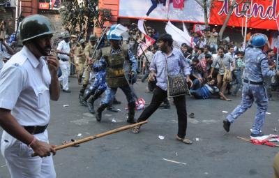 Six FIRs registered over rowdyism during joint rally by CJP-Left parties in Kolkata; police say criminals joined stir