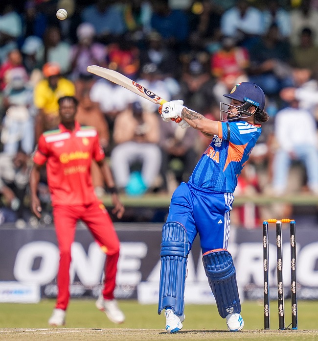 2nd T20I: Kishan, Tilak smash fifties, carry India to 219/5 against Zimbabwe