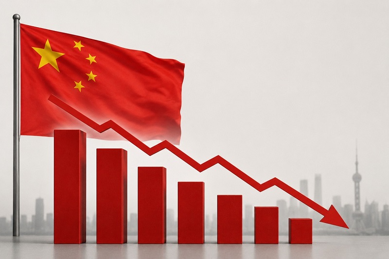 China’s economy slows as domestic demand shrinks