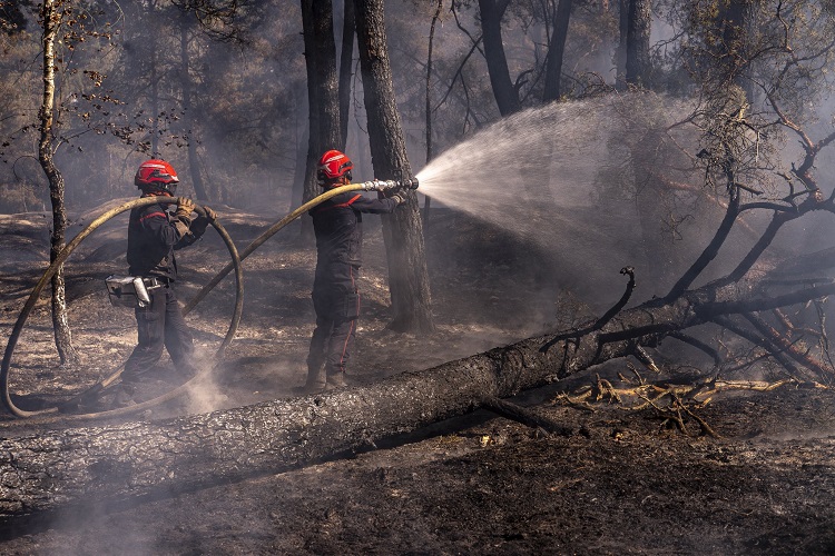 Over 220,000 evacuated in France as raging wildfires spread