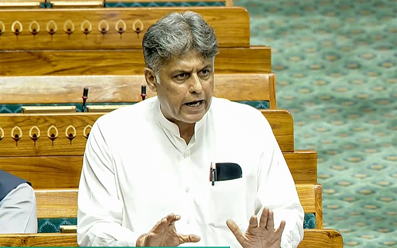 Manish Tewari seeks LS debate on anti-defection law, moves adjournment motion notice