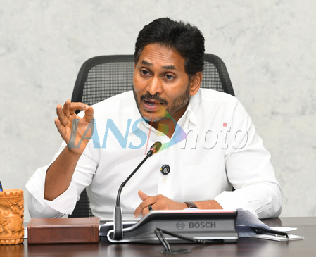 Jagan accuses Andhra CM Naidu of stealing credit for work done by YSRCP for Bhogapuram Airport