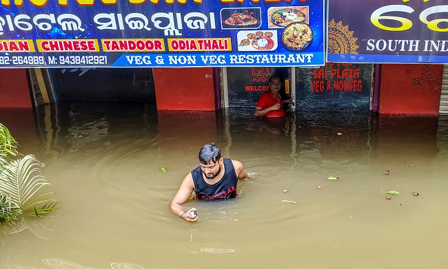 Warning issued for some districts of the state regarding possibility of heavy rain from the morning of August 2 to the morning of August 6