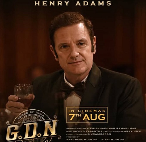 Madhavan-starrer GDN's makers reveal Hollywood actor Carl Andrew Harte's look as Henry Adams in film!