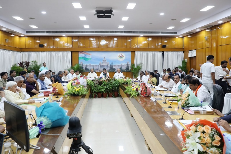 K'taka all-party meet on Cauvery dispute underway; CM Shivakumar seeks united stand
