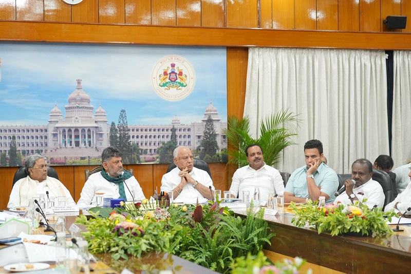 All-party meet: Karnataka to decide on Cauvery water release after consultations; Oppn backs govt on state's interests