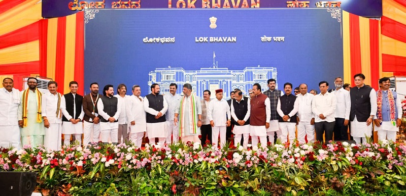 19 ministers sworn into Shivakumar’s cabinet