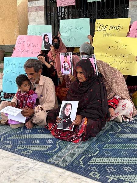 Three female family members of Balochistan leader forcibly disappeared by Pakistani forces
