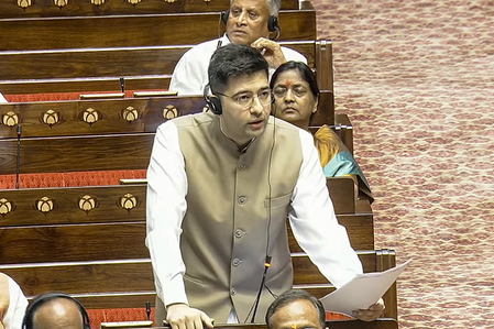 Raghav Chadha flags ‘cut money’ nexus between doctors and diagnostic centres in RS