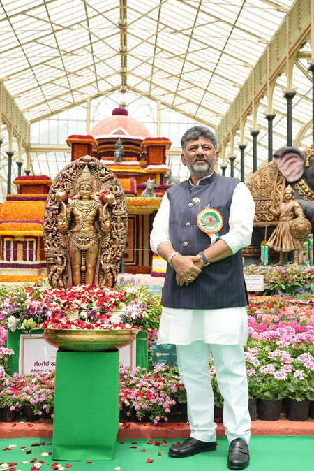 Historical 220th Lalbagh flower show inaugurated; CM Shivakumar announces plan for 3 new parks for Bengaluru