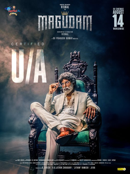 Vishal's 'Magudam' cleared for release with 'U/A' certificate