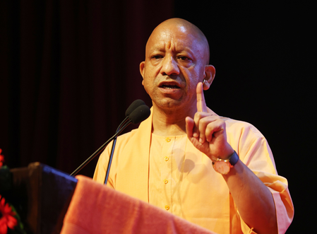 CM Adityanath hits out at Hamid Ansari, Rahul Gandhi for 'maligning' India's culture